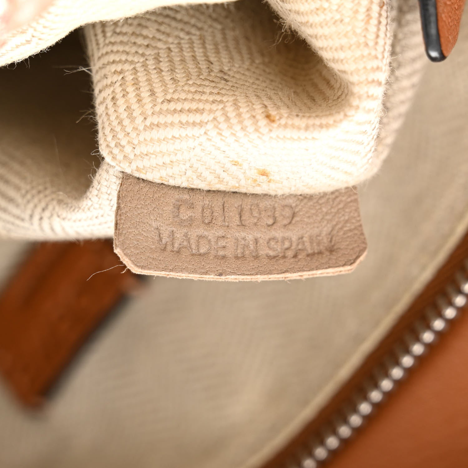 Loewe Calfskin Mini Puzzle Bag Tan 7 of 11