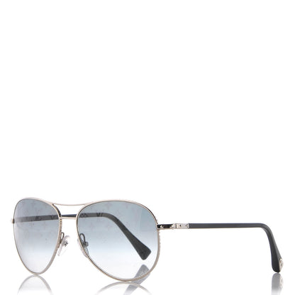 Louis Vuitton Monogram Conspiration Pilote Sunglasses Z0165U Argent 1 of 7