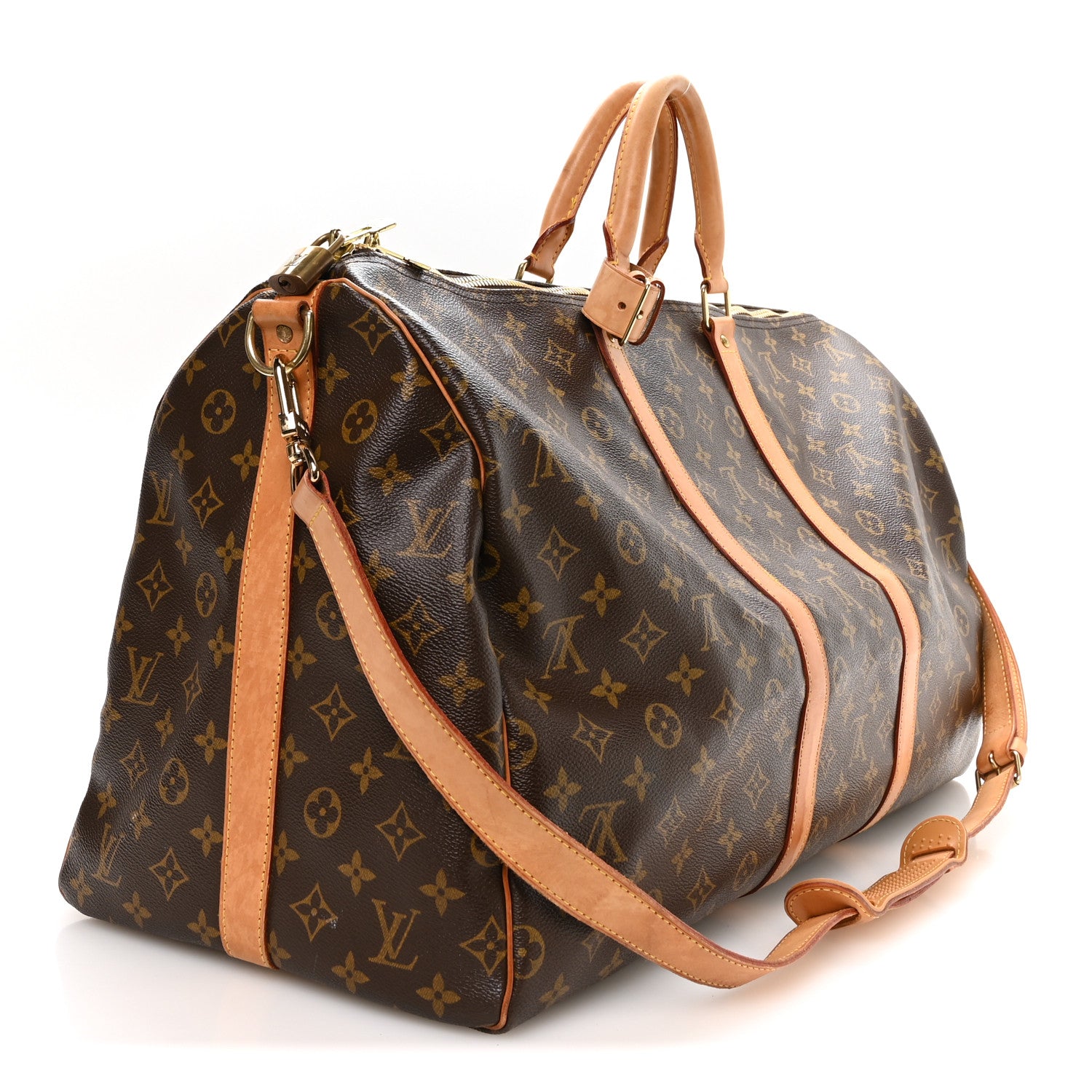 Louis Vuitton Monogram Keepall Bandouliere 55 2 of 9