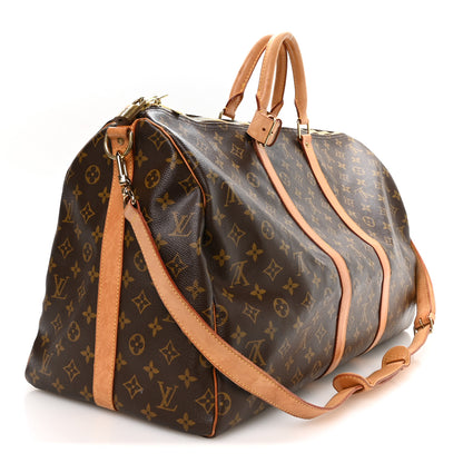 Louis Vuitton Monogram Keepall Bandouliere 55 2 of 9