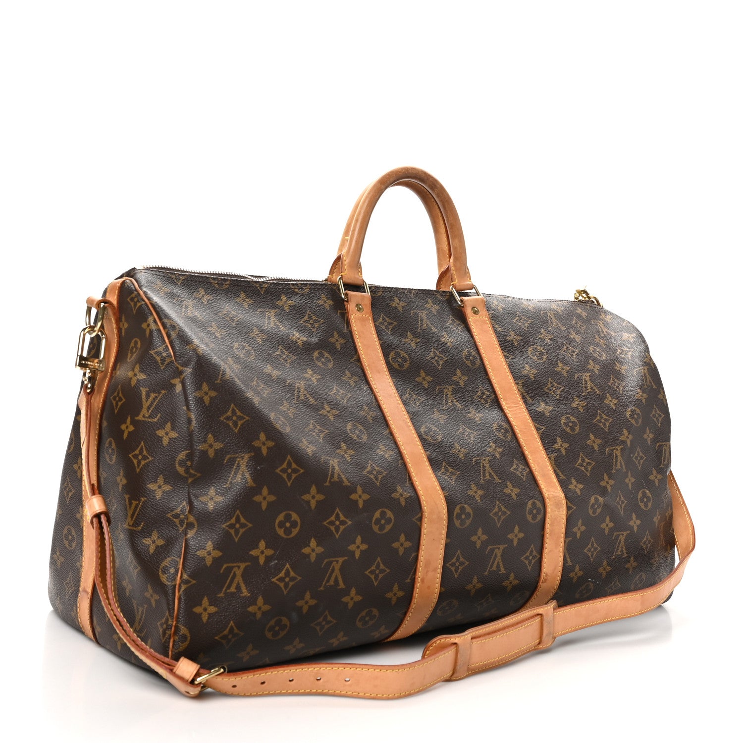 Louis Vuitton Monogram Keepall Bandouliere 55 2 of 14