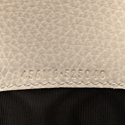 Gucci Dollar Calfskin GG Supreme Monogram GG Marmont Continental Wallet Mystic White Beige Ebony 8 of 12