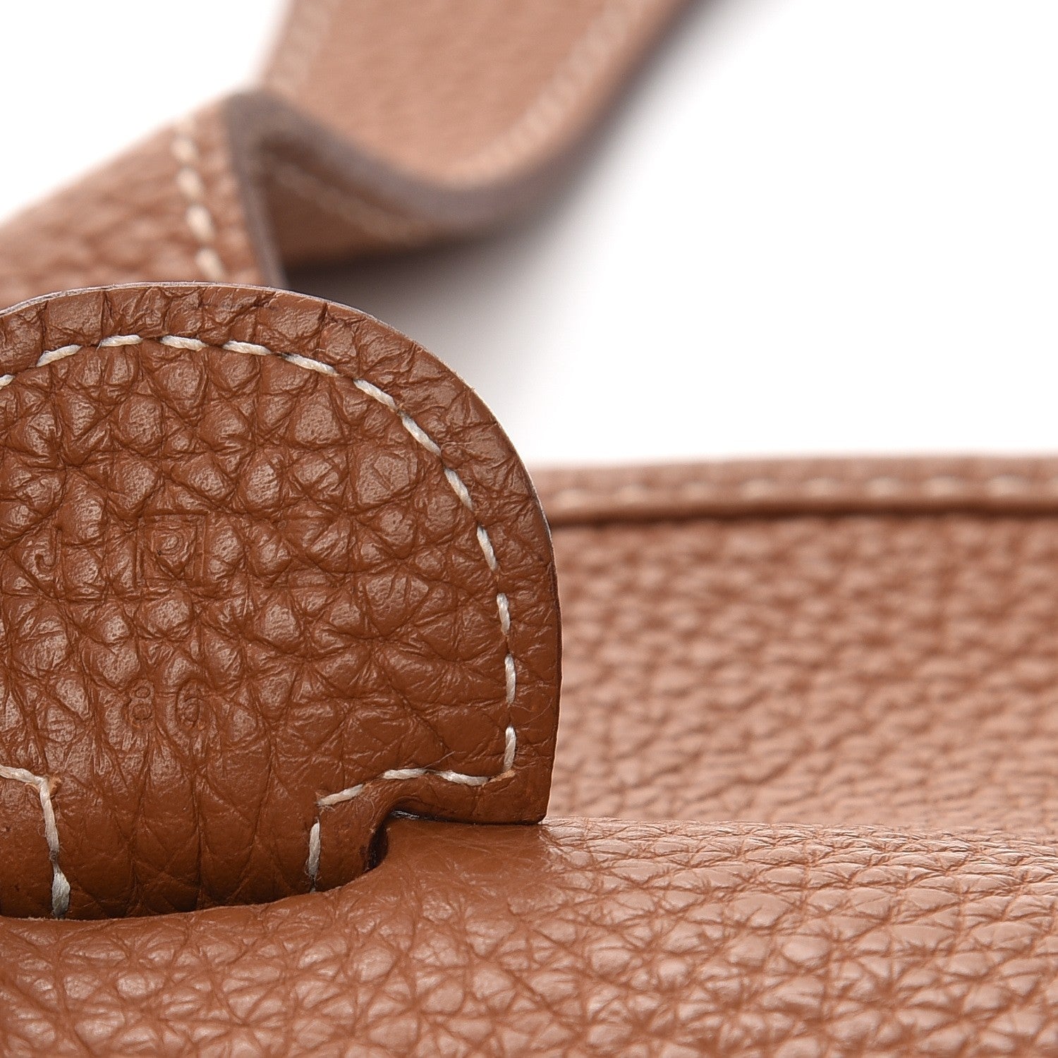 Hermes Taurillon Clemence Evelyne III GM Gold 7 of 9