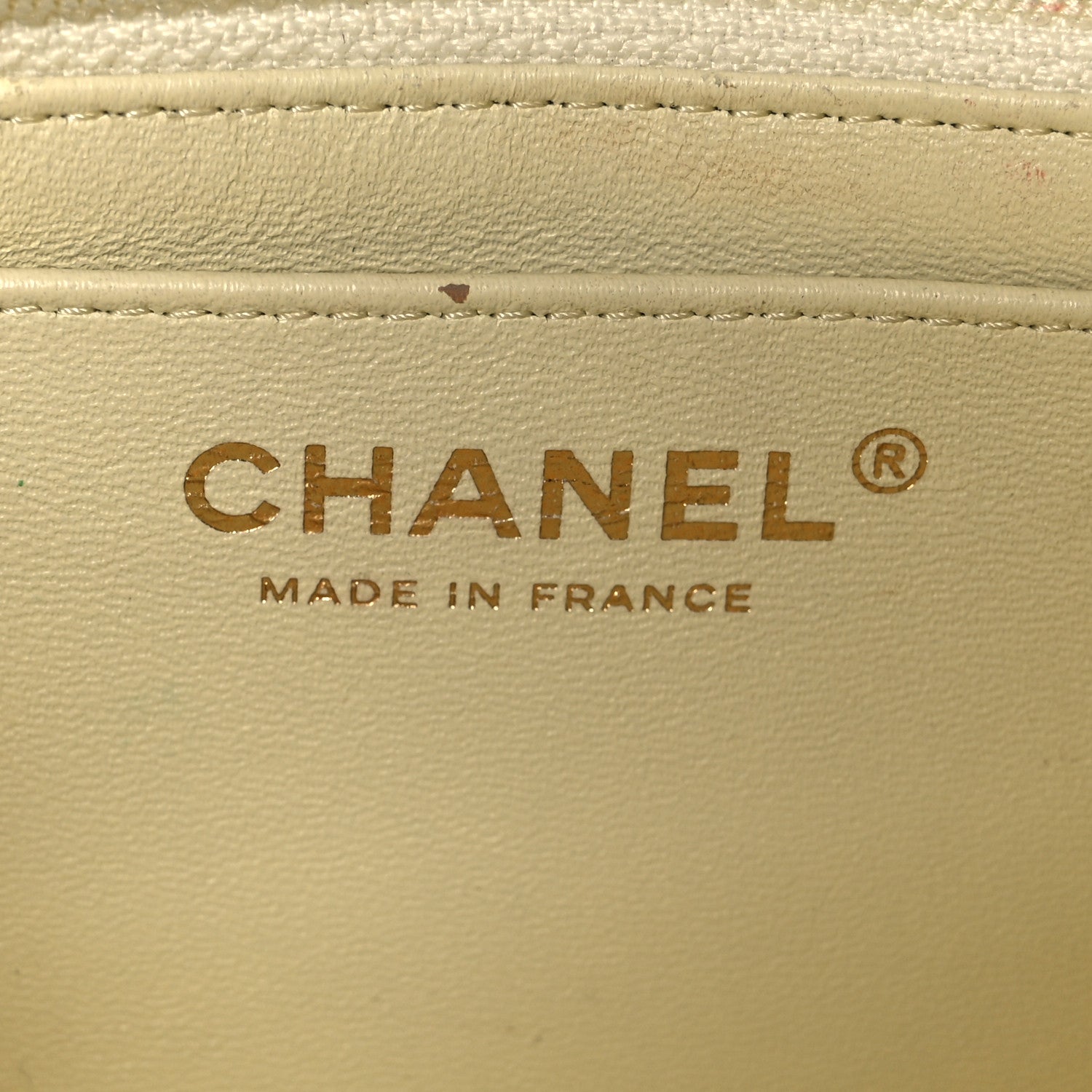 Chanel Tweed Quilted Mini Rectangular Flap Ecru Green Purple Red Yellow 6 of 12