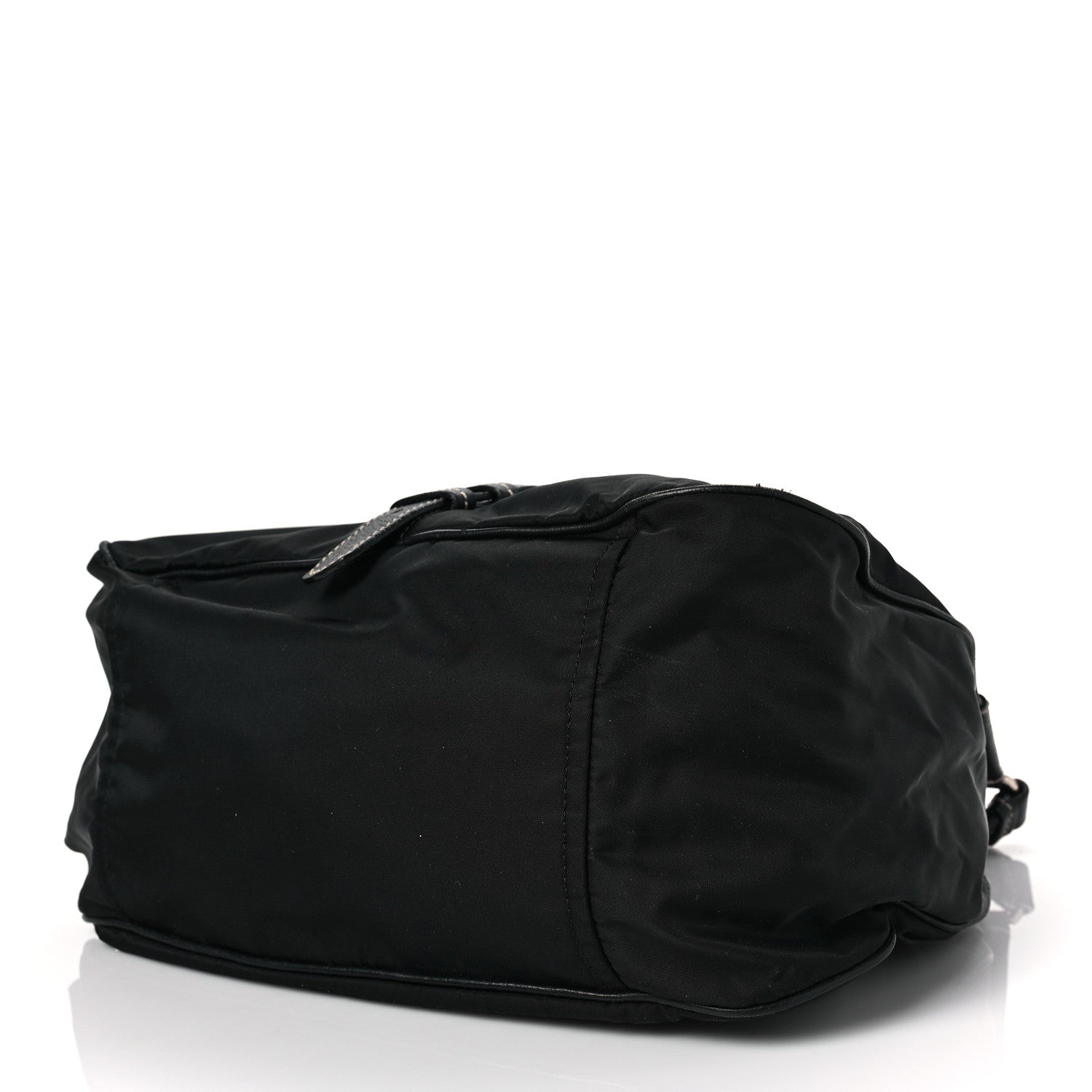 Prada Tessuto Nylon Vitello Daino Hobo Black 7 of 10