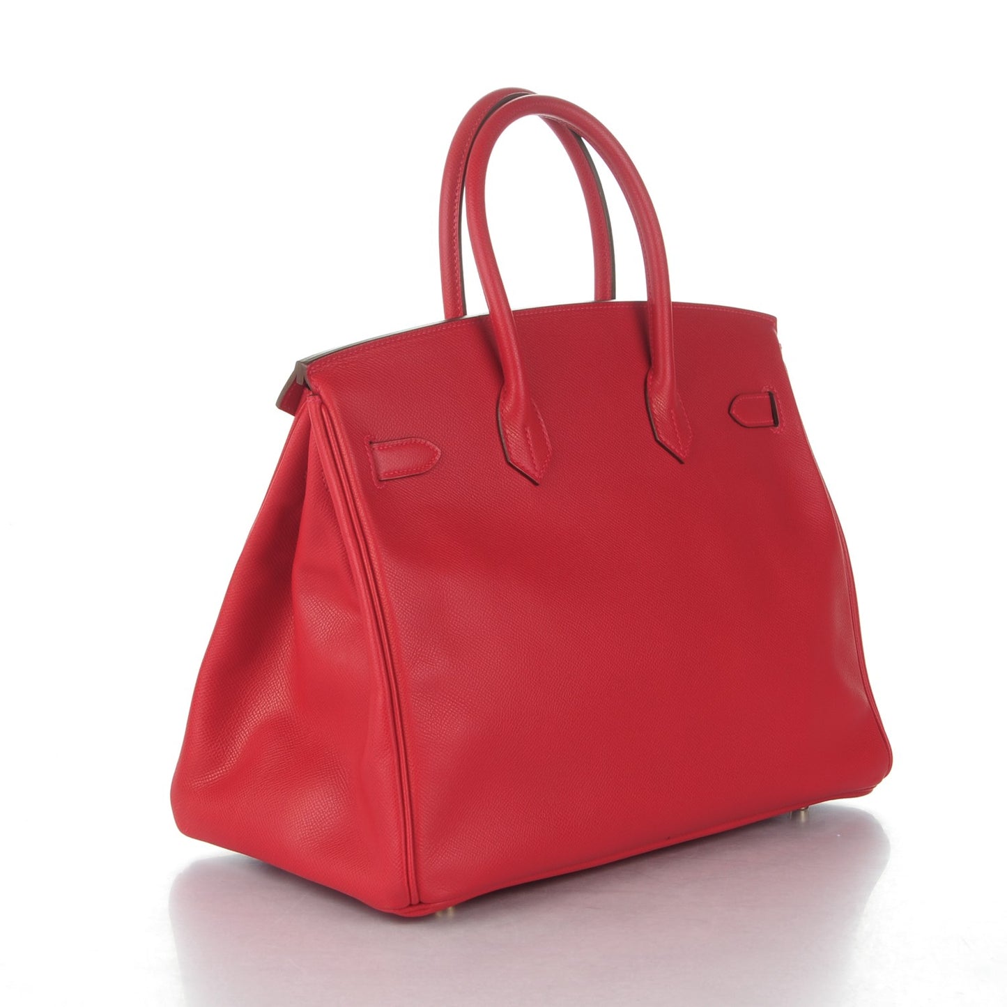 Epsom Birkin 35 Rouge Casaque