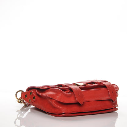 Proenza Schouler Lambskin PS1 Mini Pouch Messenger Fire Red 4 of 8