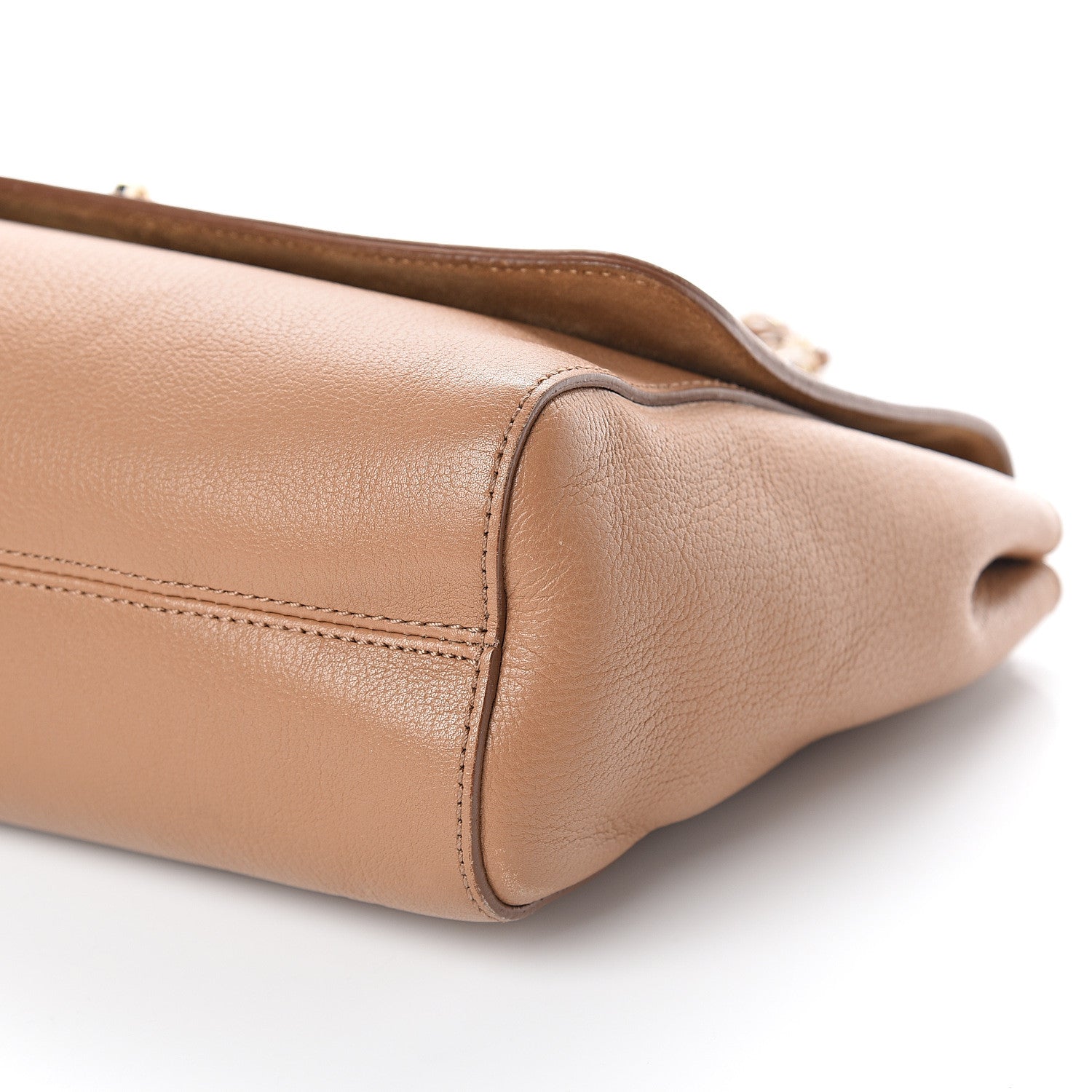 Mulberry Glossy Goatskin Medium Lily Deer Brown 7 of 7