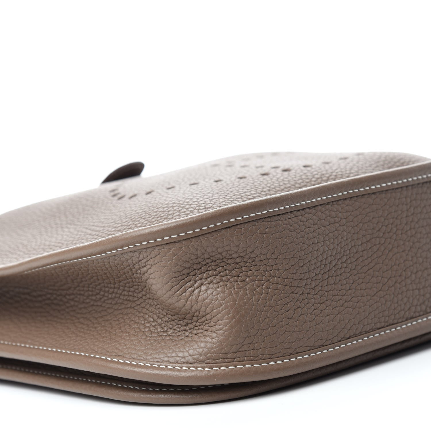 Hermes Taurillon Clemence Evelyne III PM Etoupe 6 of 11