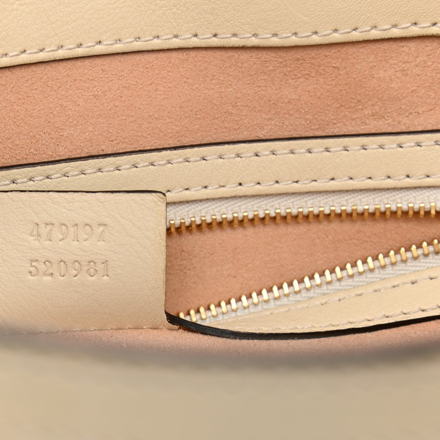 GG Supreme Monogram Medium Padlock Tote White