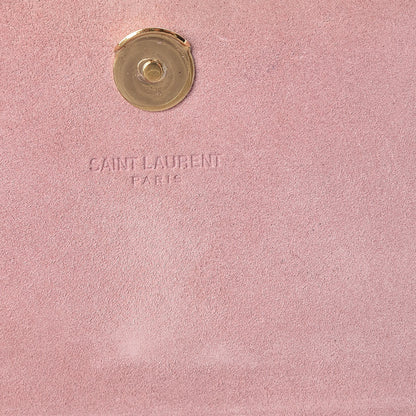 Saint Laurent Patent Small Classic Monogram Kate Satchel Dragee 7 of 10