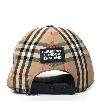 Burberry Technical Cotton Giant Baseball Cap S Archive Beige 4 of 9