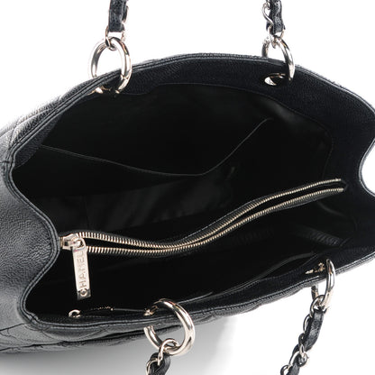 Chanel Caviar Quilted Grand Shopping Tote GST Black 5 of 7