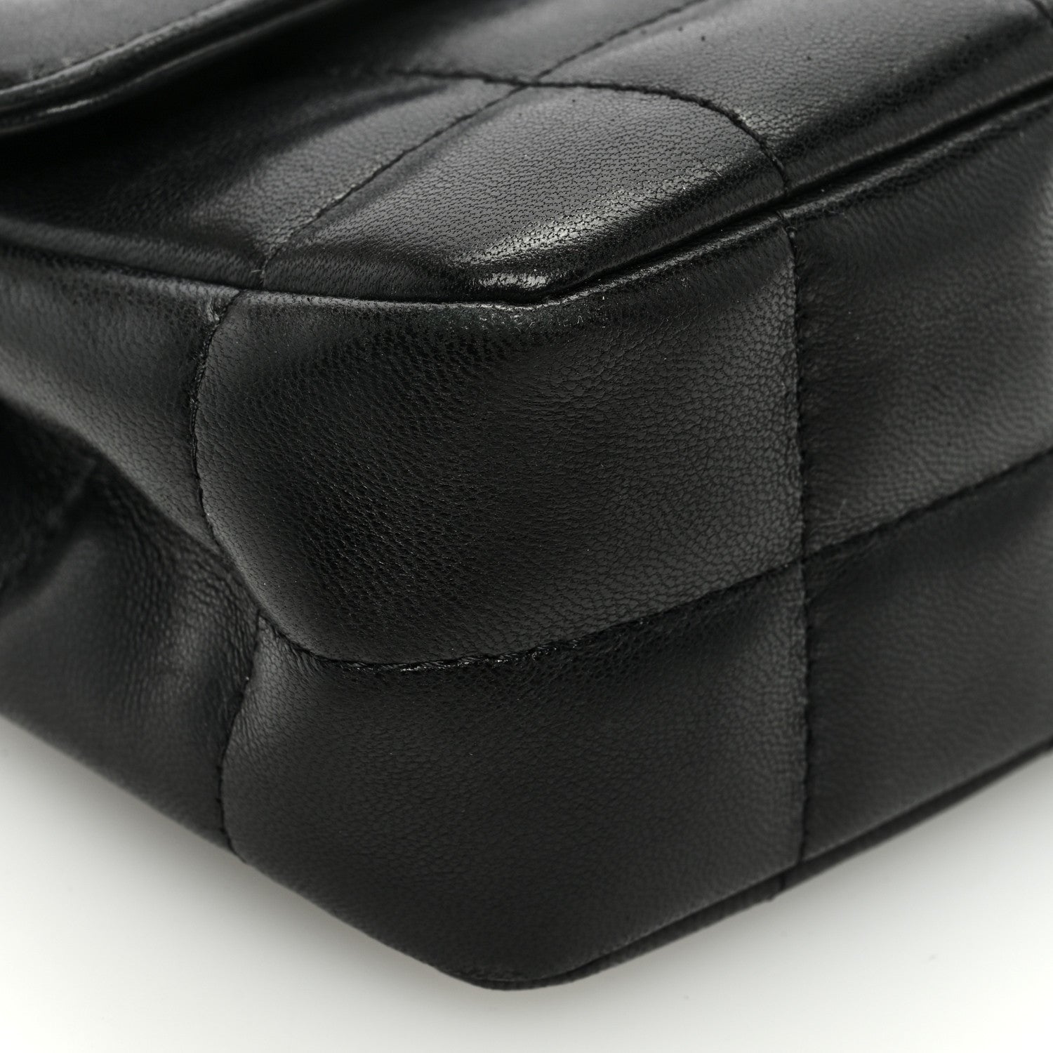 Chanel Lambskin Quilted Mini Chocolate Bar Flap Black 9 of 10