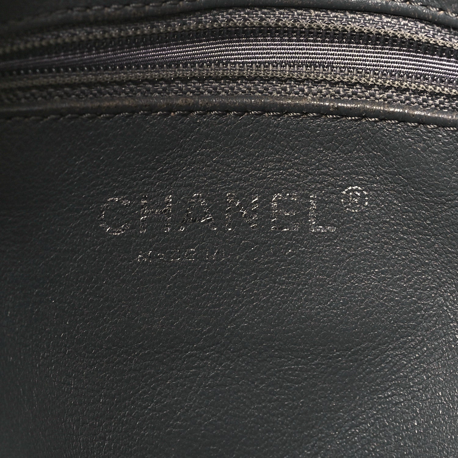Chanel Aged Calfskin Quilted Medium Reissue Camera Case Grey 6 of 10