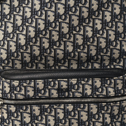 Christian Dior Oblique Calfskin Rider Backpack Beige Black 8 of 10