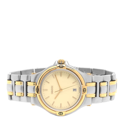 Gucci Stainless Steel 35mm 9040M Quartz Watch Gold 2 of 4