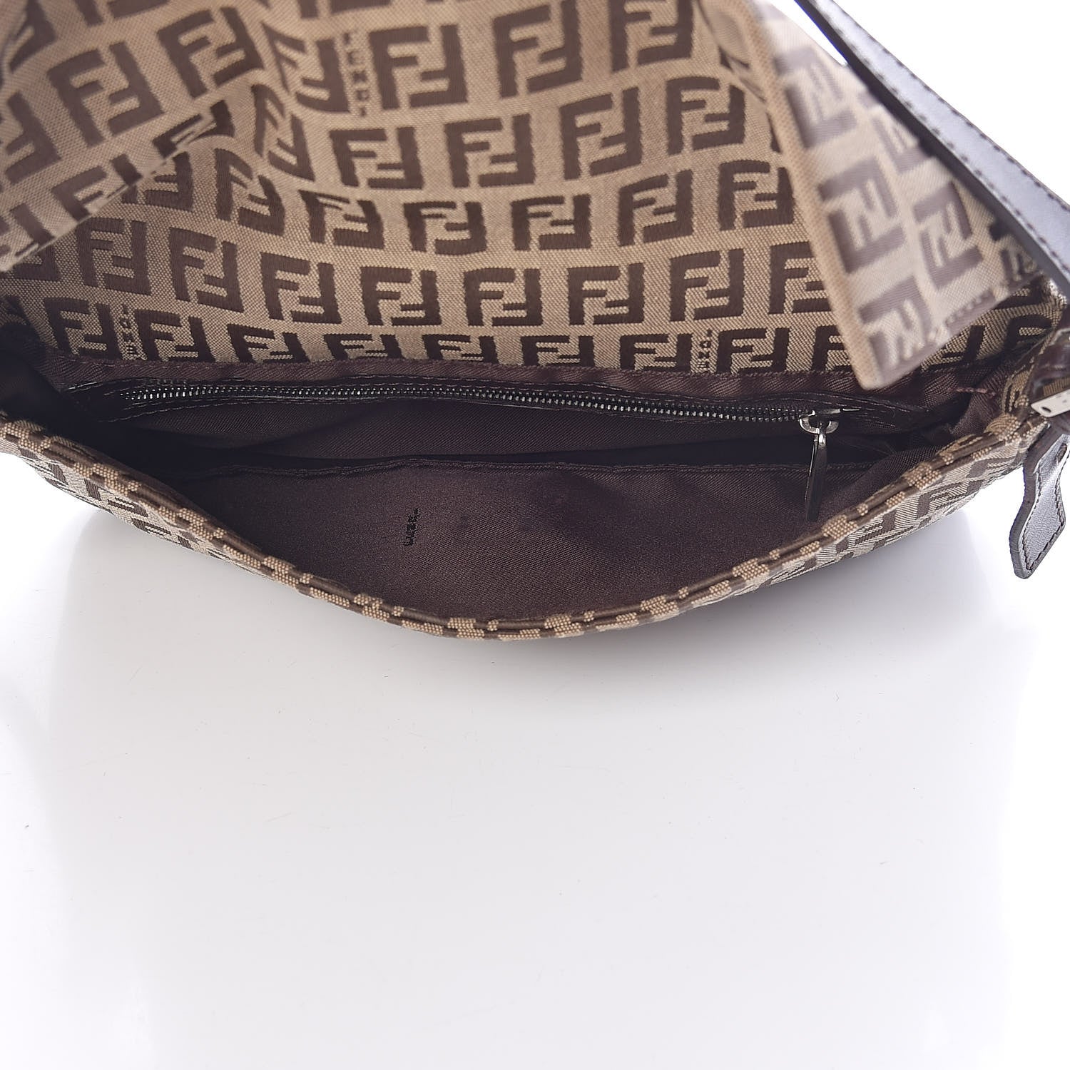 Fendi Zucchino Vitello Baguette Tobacco 5 of 14