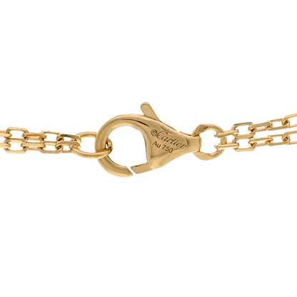Cartier 18K Yellow Gold 2 Diamond LOVE Necklace 4 of 5