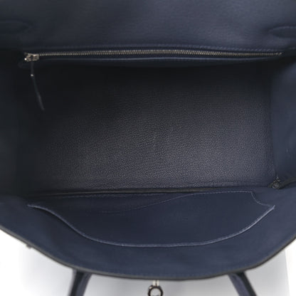 Hermes Togo Birkin 30 Bleu Nuit 4 of 10