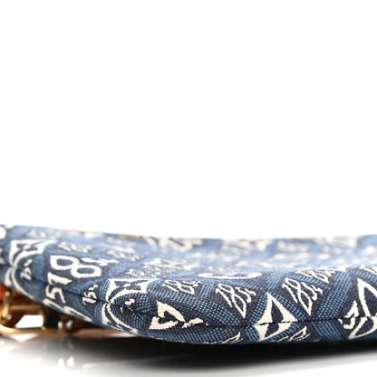 Louis Vuitton Jacquard Since 1854 Neverfull MM GM Pochette Blue 16 of 18
