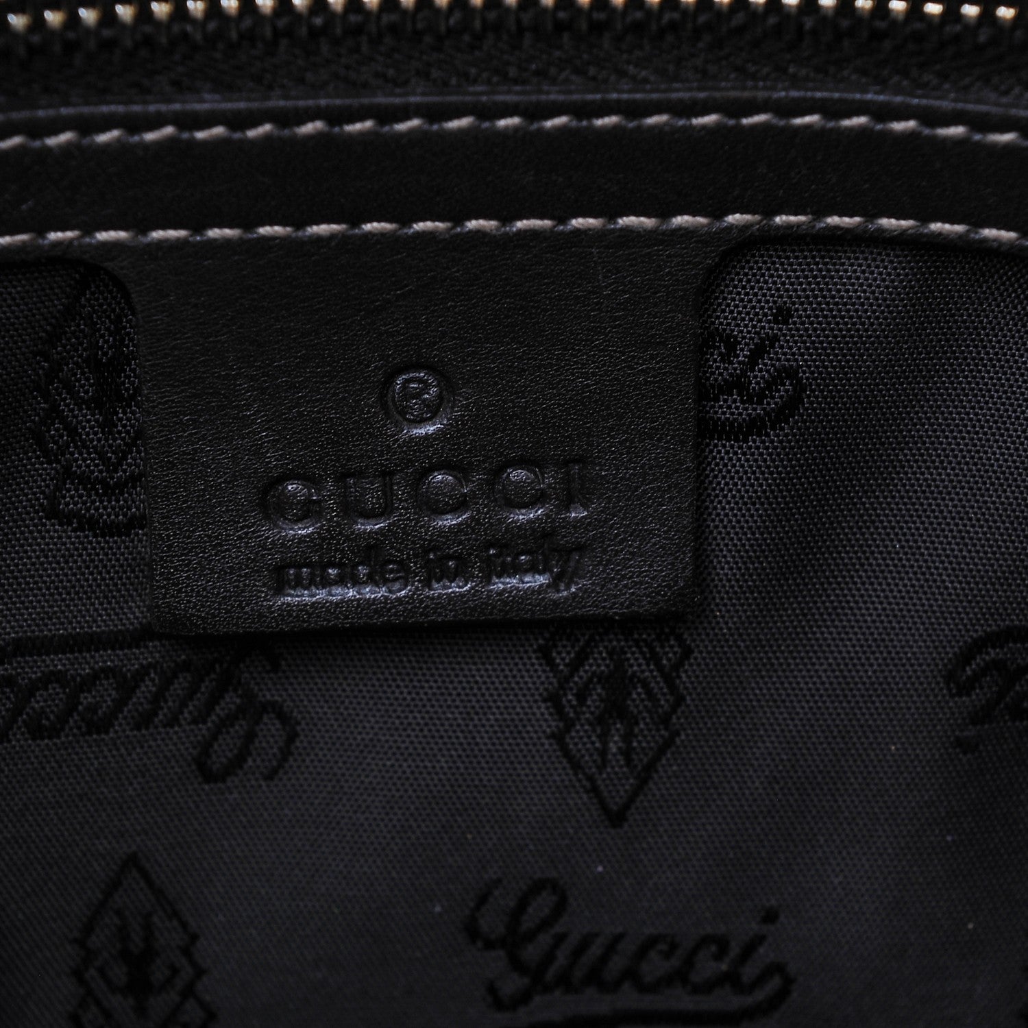 Gucci Crystal Monogram Large Hysteria Clutch Brown 6 of 6
