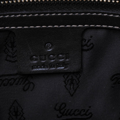 Gucci Crystal Monogram Large Hysteria Clutch Brown 6 of 6