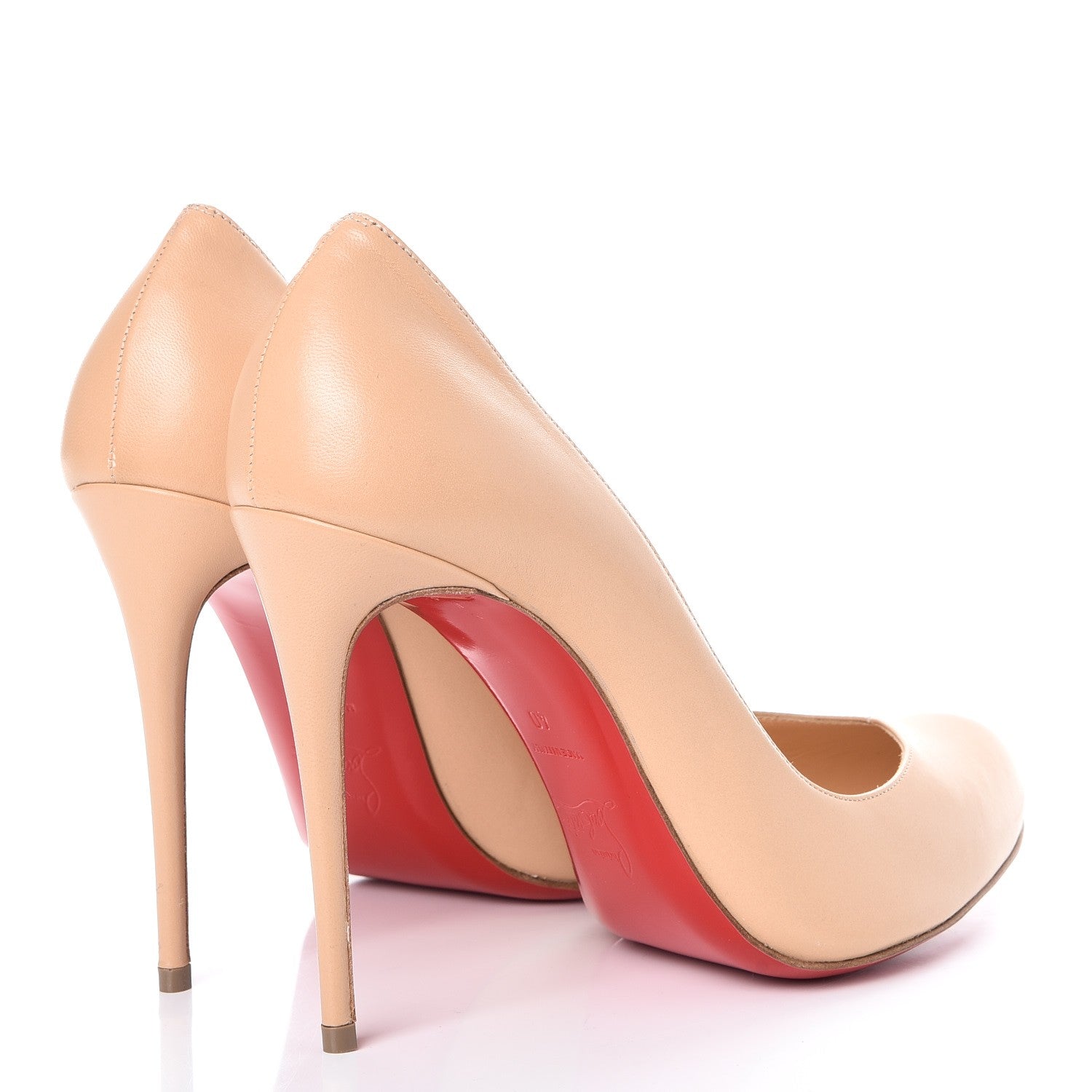 Christian Louboutin Shiny Nappa Breche 100 Pumps 40 Doudou 4 of 8