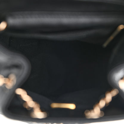 Chanel Caviar Quilted Pockets Backpack Black 4 of 10