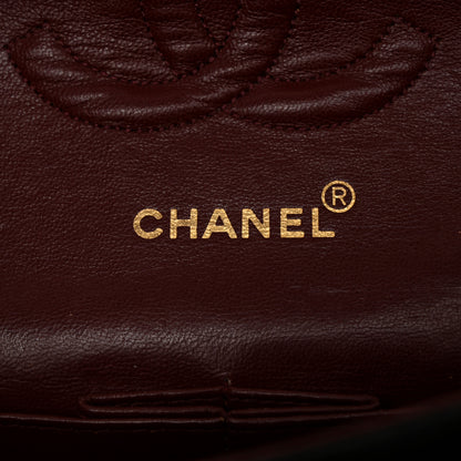 Chanel Lambskin Quilted Medium Double Flap Black 6 of 14