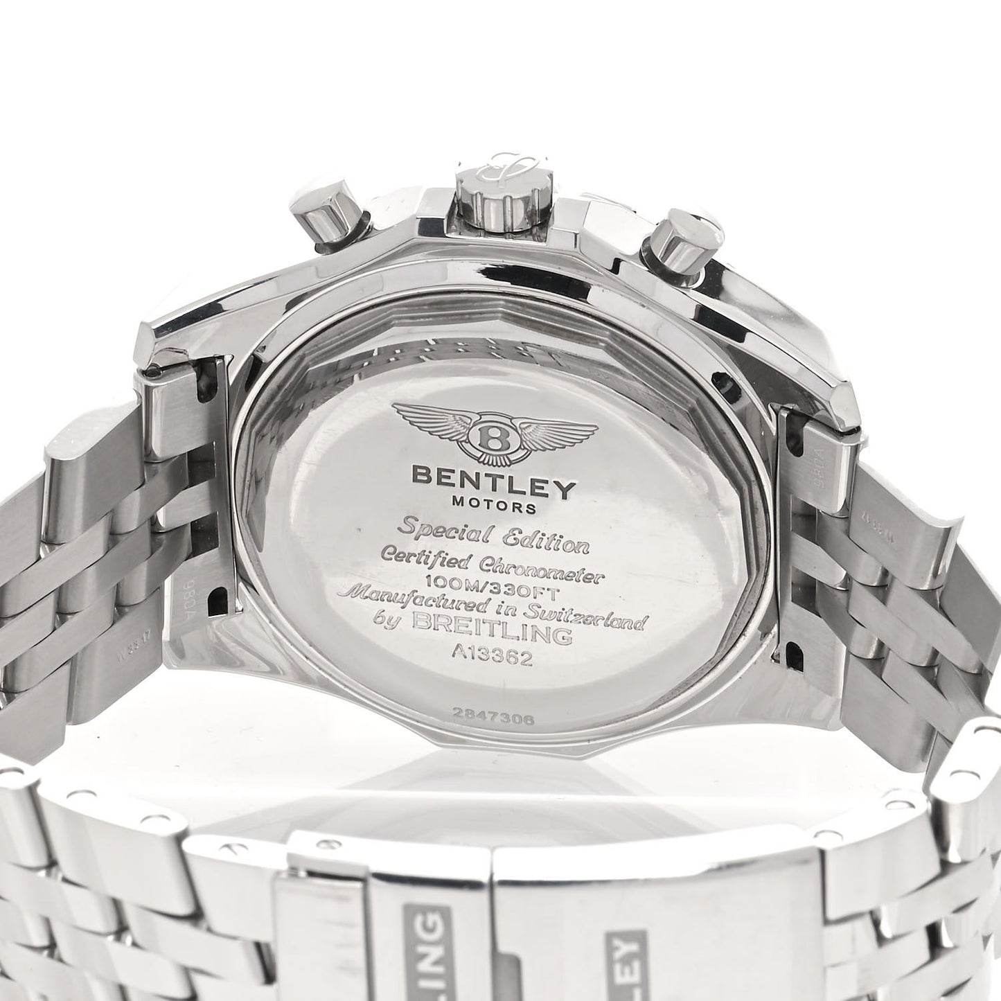 Stainless Steel 45mm Bentley GT Special Automatic Watch Black A13362