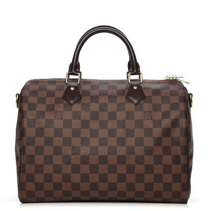 Louis Vuitton Damier Ebene Speedy Bandouliere 30 1 of 9