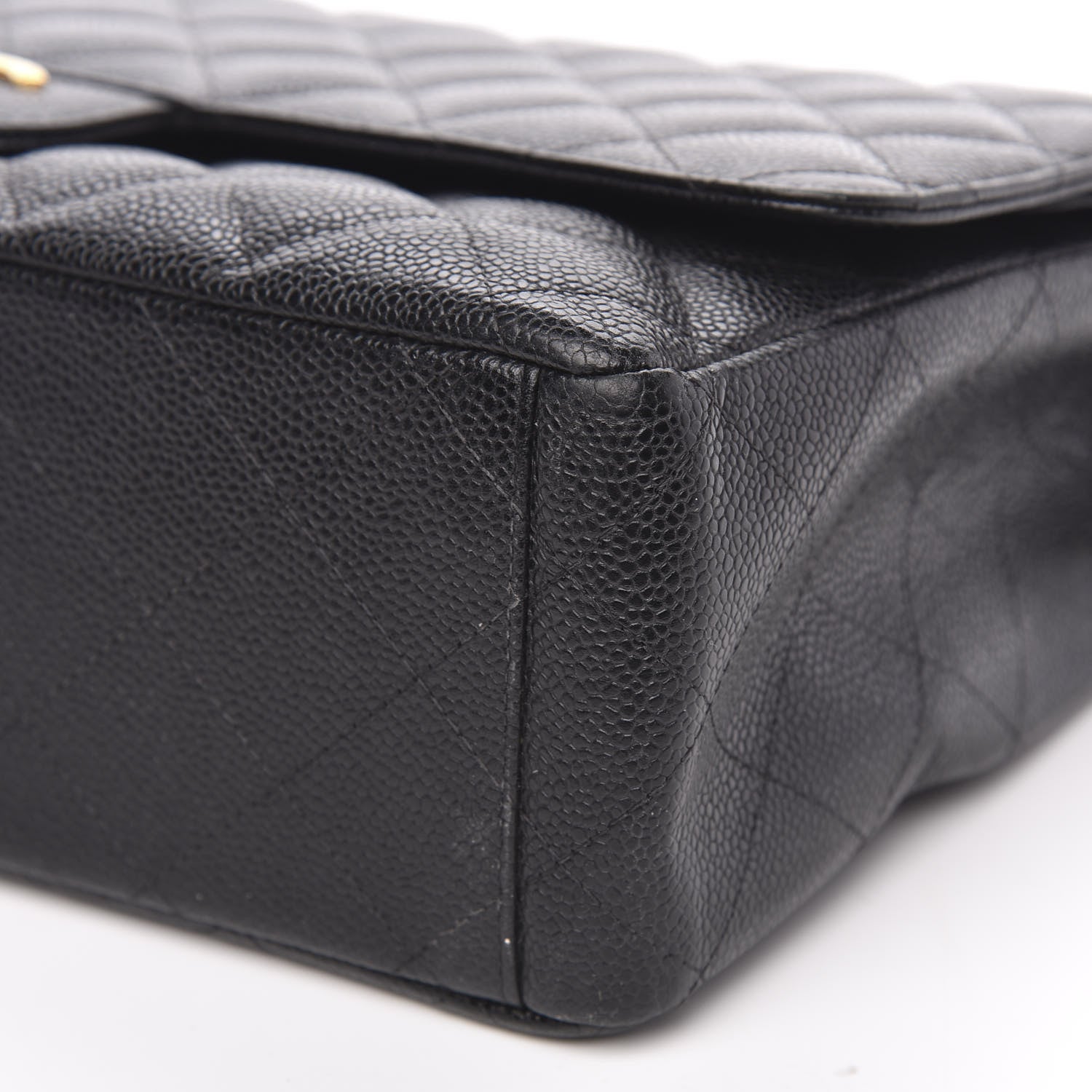 Chanel Caviar Quilted Maxi Double Flap Black 13 of 13