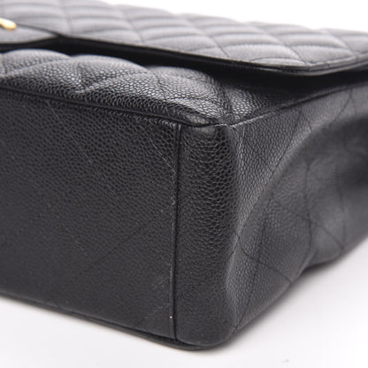 Chanel Caviar Quilted Maxi Double Flap Black 13 of 13
