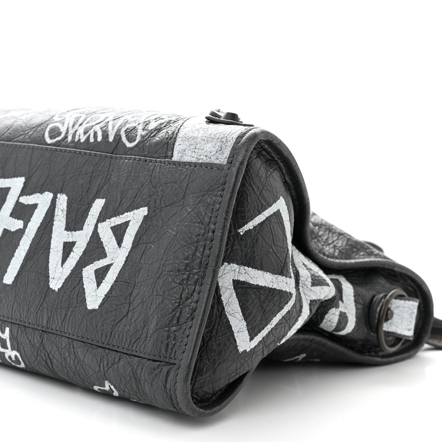 Agneau Arena Graffiti All Over Classic Hardware City Gris Fossile White