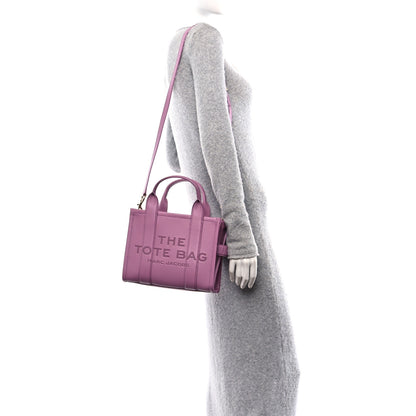Marc Jacobs Grained Calfskin Small The Tote Bag Orchid Haze 2 of 10