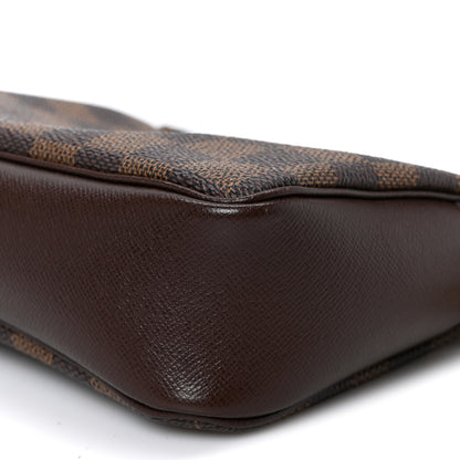 Louis Vuitton Damier Ebene Trousse Make Up Bag Pochette 10 of 10