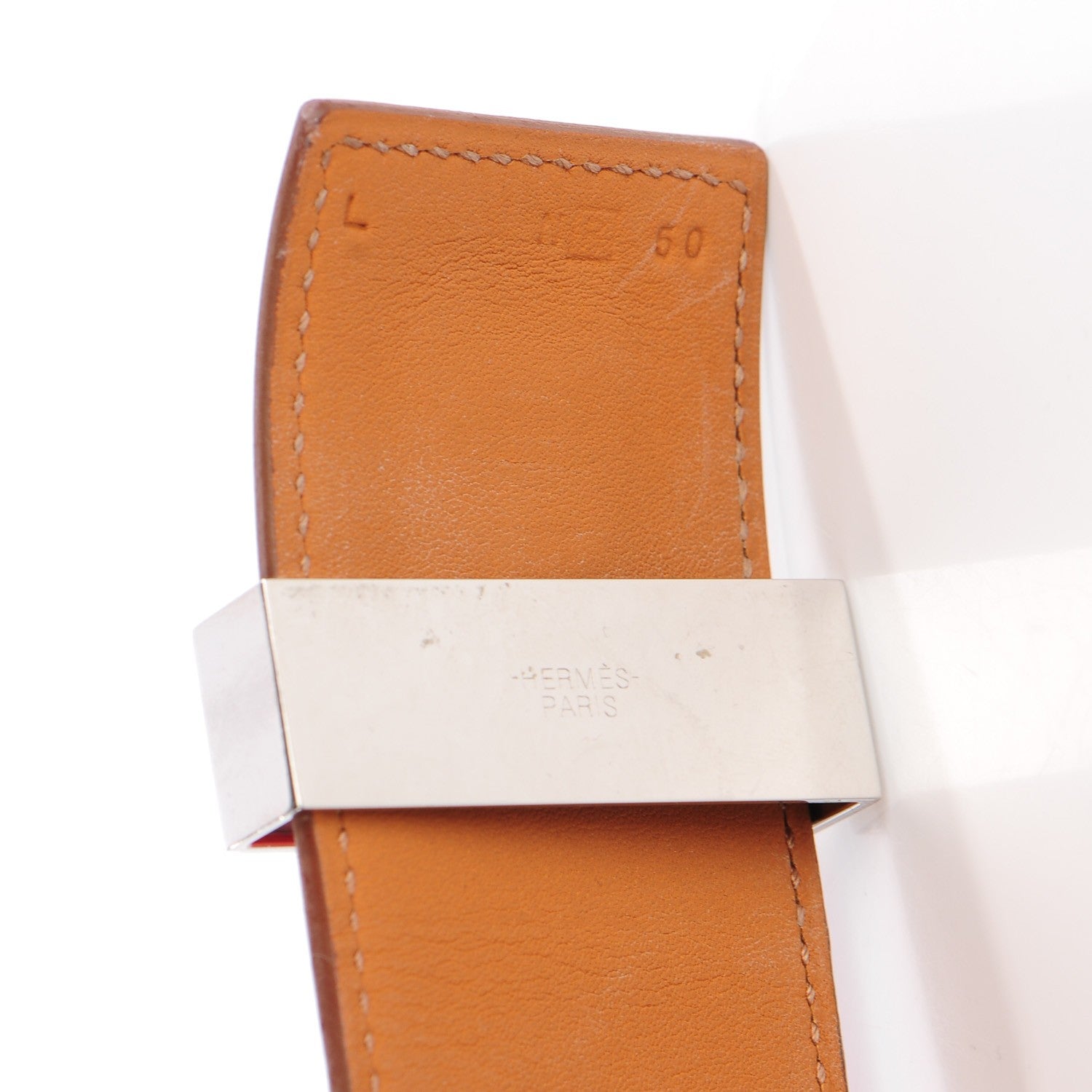 Hermes Box Collier de Chien CDC Bracelet L Sanguine 6 of 8
