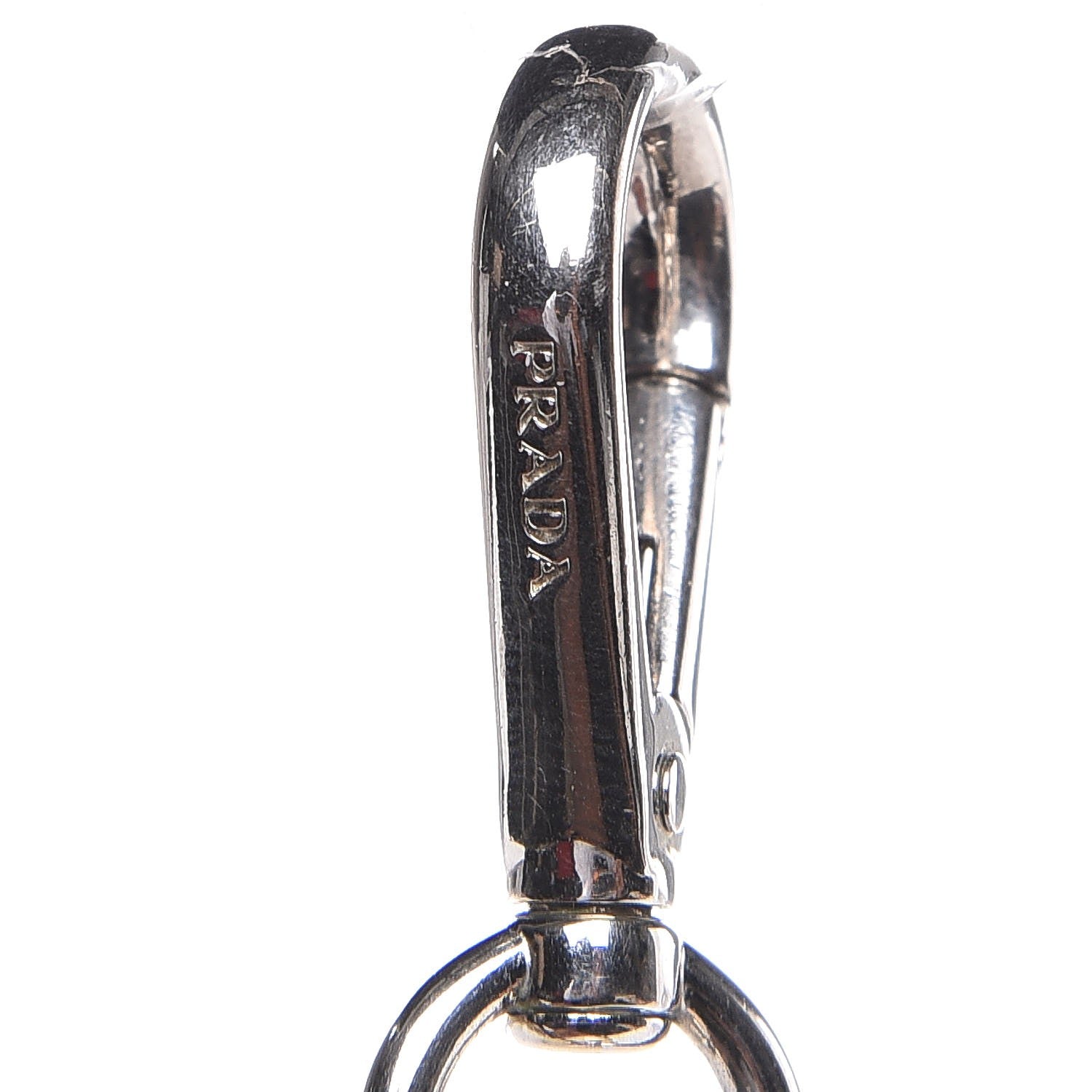 Prada Saffiano Edward Robot Trick Keychain 5 of 6