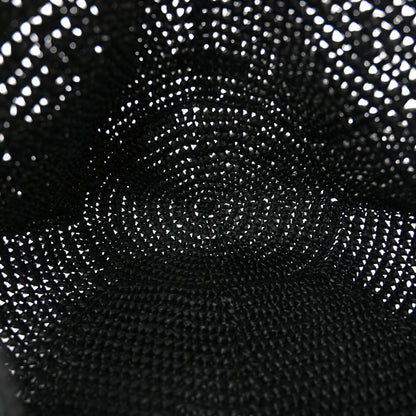 Khaite Raffia Medium Lotus Tote Black 5 of 9