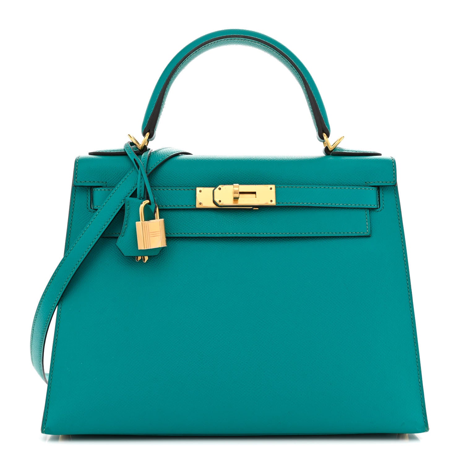 Hermes Epsom Kelly Sellier 28 Vert Verone 1 of 15
