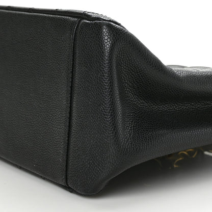 Chanel Caviar Quilted Grand Shopping Tote GST Black 11 of 11