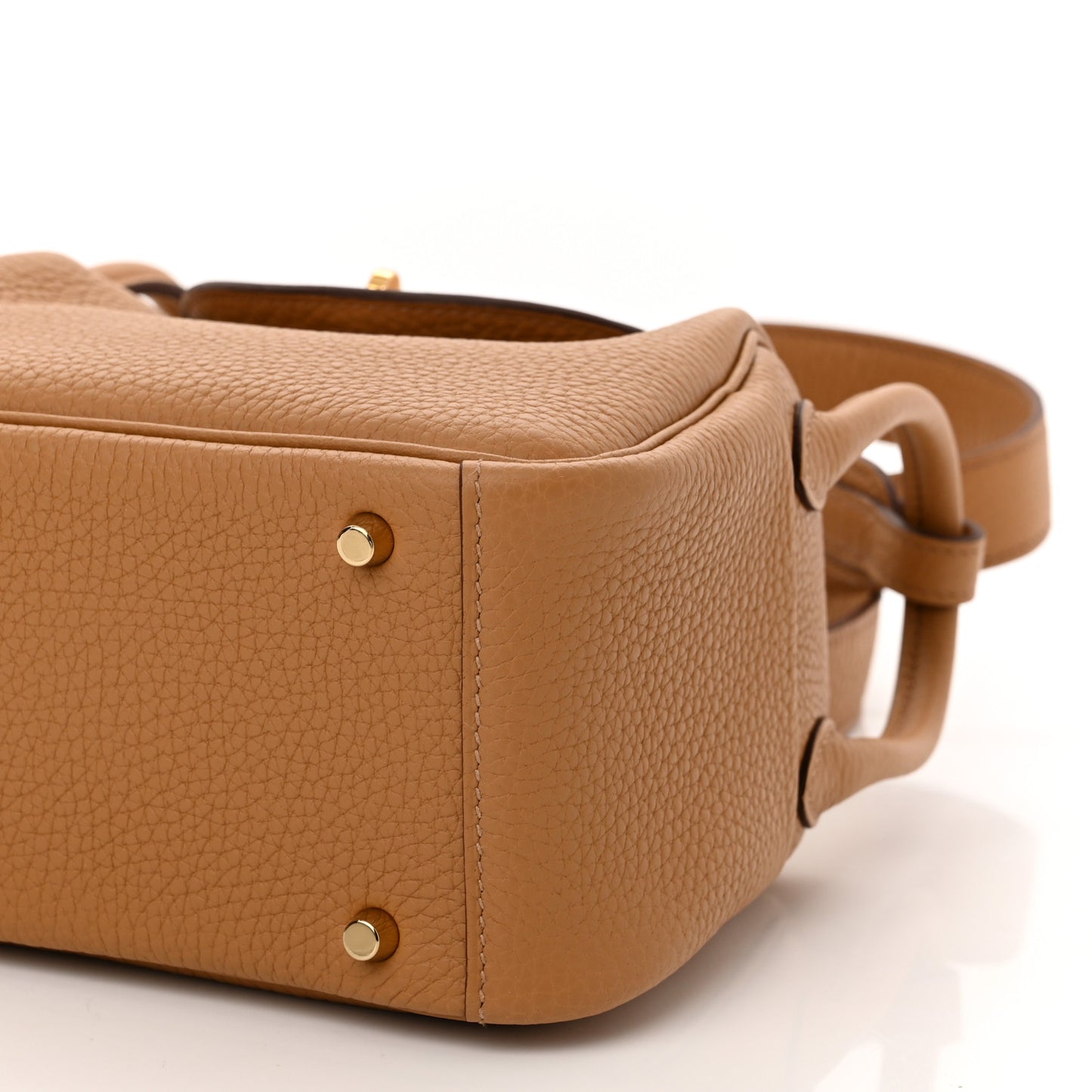 Taurillon Clemence Mini Lindy 20 Biscuit