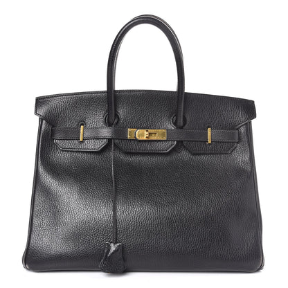 Hermes Ardennes Birkin 35 Black 1 of 36