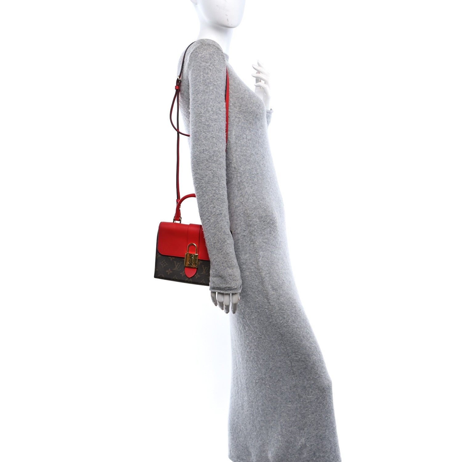 Louis Vuitton Monogram Locky BB Coquelicot 2 of 9
