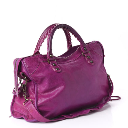 Balenciaga Agneau Classic Hardware City Magenta 2 of 10