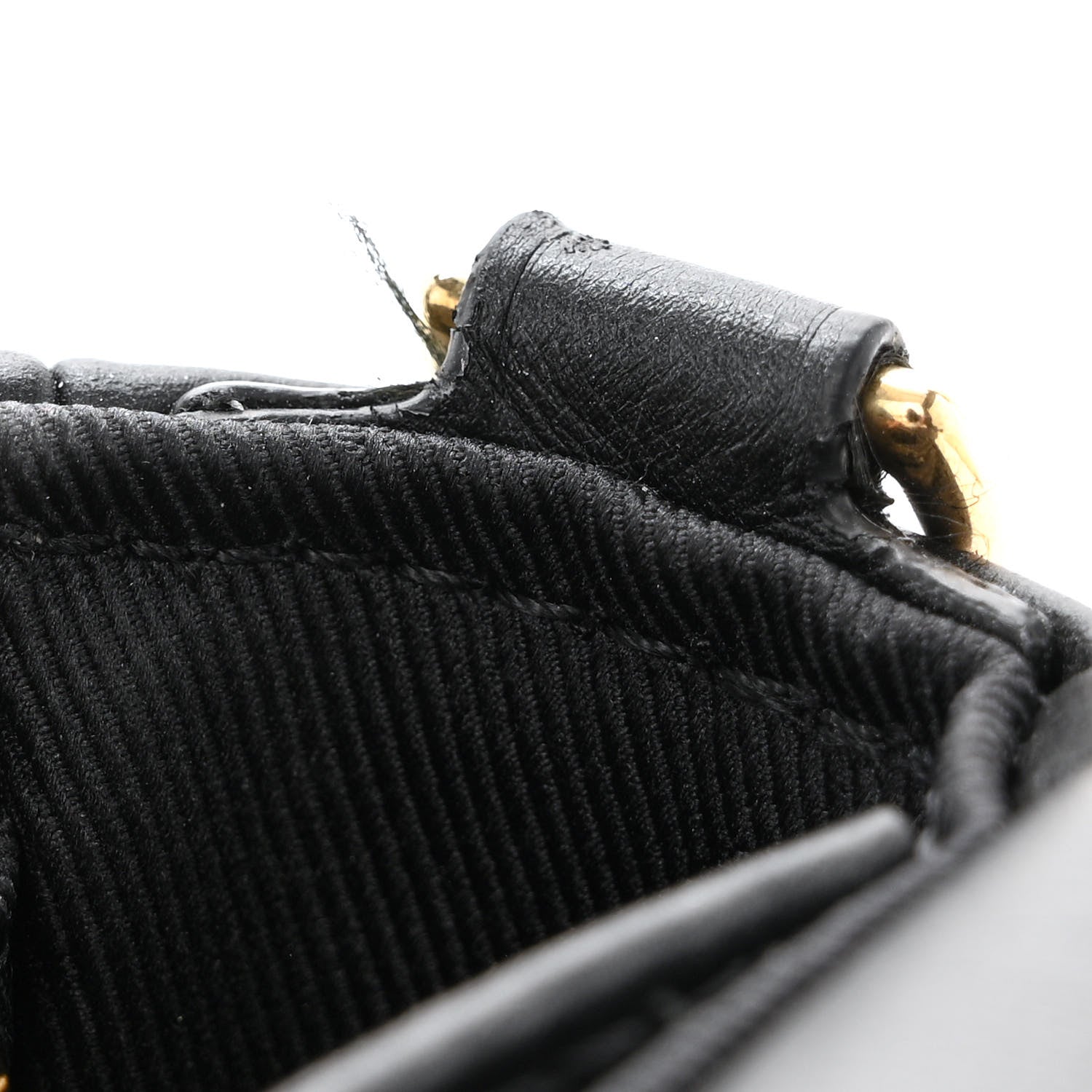 Louis Vuitton Calfskin Bubblegram Wallet On Strap Black 10 of 10