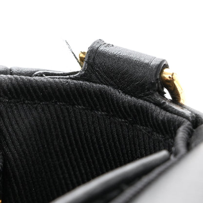 Louis Vuitton Calfskin Bubblegram Wallet On Strap Black 10 of 10