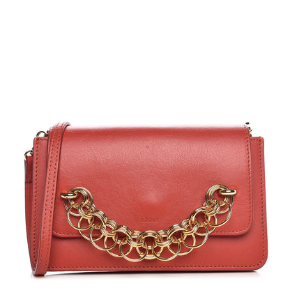 Chloe Calfskin Drew Bijou Clutch Earthy Red 1 of 6
