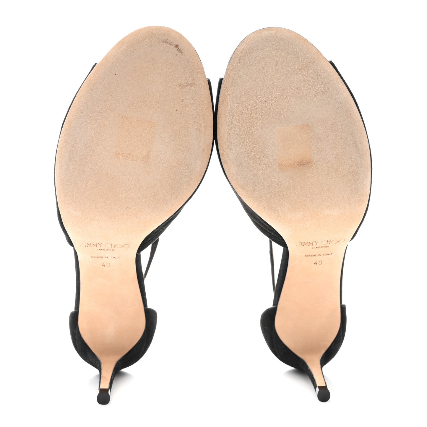 Suede Emily 70 Sandal 40 Black